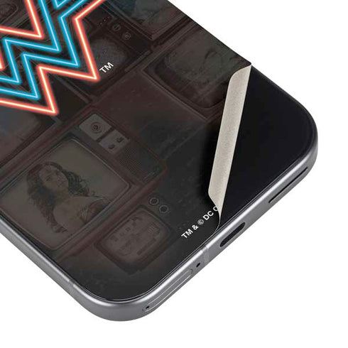 Wonder Woman 1984 (2020) Neon Logo Pixel 9 Pro XL Skin